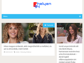 'egyhelyen.info' screenshot