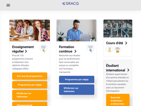 'sracq.qc.ca' screenshot