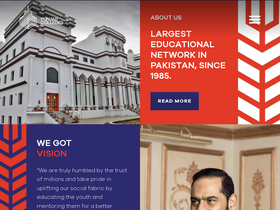 'pgc.edu' screenshot