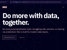 'hex.tech' screenshot