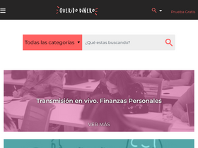 'queridodinero.com' screenshot