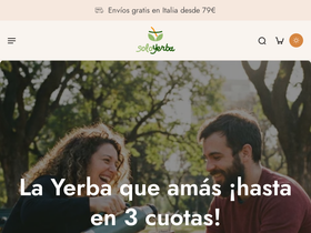 soloyerba website screenshot
