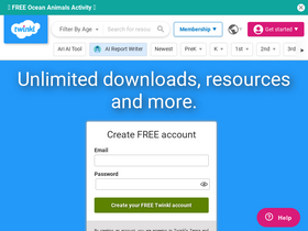 'twinkl.co.in' screenshot
