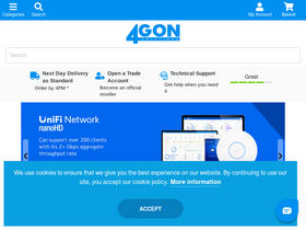 '4gon.co.uk' screenshot