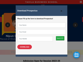 'taxila.in' screenshot