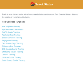 'trackallstatus.com' screenshot