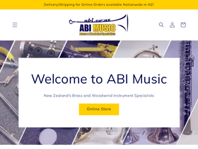 abi.co.nz homepage screenshot