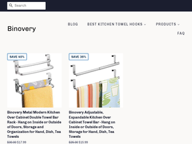 binovery.com homepage screenshot