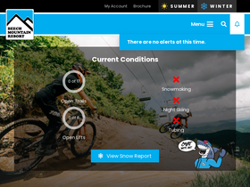 'beechmountainresort.com' screenshot