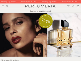 'perfumeria.pl' screenshot