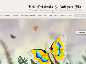 ericoriginals.com homepage screenshot