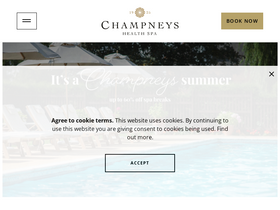 'champneys.com' screenshot