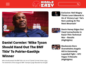 'middleeasy.com' screenshot