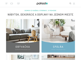 'pohodo.sk' screenshot