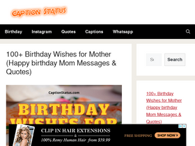 'captionstatus.com' screenshot