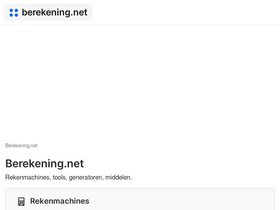 berekening.net