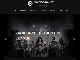 'vojvodinanet.com' screenshot