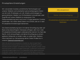 kartenberg-mx-school.com homepage screenshot