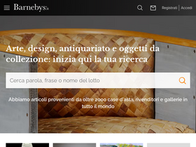 'barnebys.it' screenshot