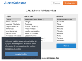 'alertasubastas.com' screenshot