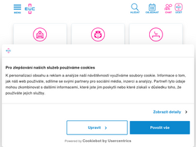 'euc.cz' screenshot