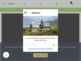 'cyclesolutions.co.uk' screenshot