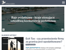 'kruczek.pl' screenshot