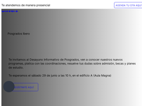 'iberoleon.mx' screenshot