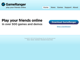 'gameranger.com' screenshot