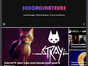 'sosordinateurs.com' screenshot