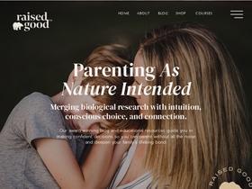 'raisedgood.com' screenshot