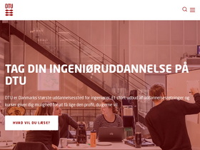 'undervisningslokaler.dtu.dk' screenshot