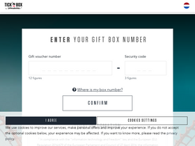 'ticknbox.com' screenshot