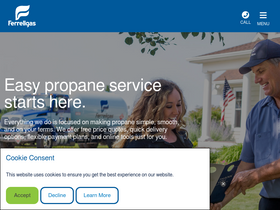 'ferrellgas.com' screenshot