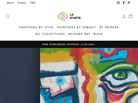 ledarte.net homepage screenshot