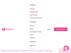 'helpdocs.io' screenshot