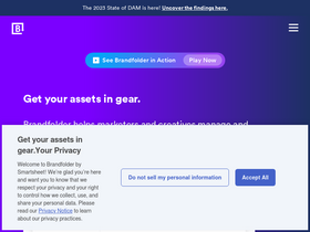 'brandfolder.com' screenshot