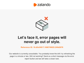 'zalando.de' screenshot