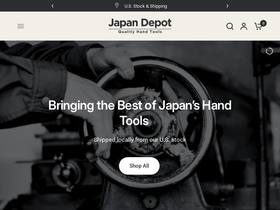 japan-depot.com homepage screenshot