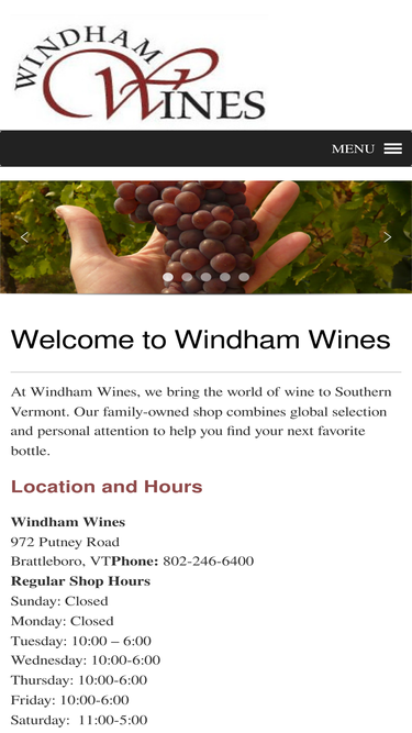 windhamwines.com