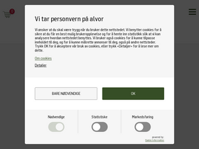 'holdbart.no' screenshot
