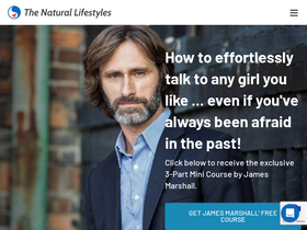 'thenaturallifestyles.com' screenshot