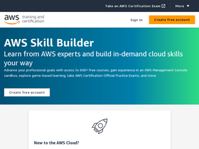 'skillbuilder.aws' screenshot