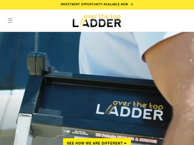 overthetopladder.com homepage screenshot