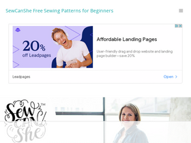 'sewcanshe.com' screenshot