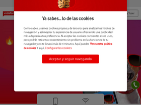 'vodafoneyu.es' screenshot