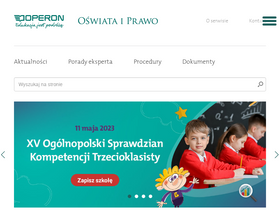 'oswiataiprawo.pl' screenshot