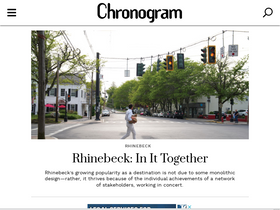 'chronogram.com' screenshot