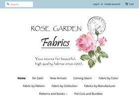 agardenofroses.com homepage screenshot