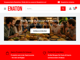 enaton.com homepage screenshot